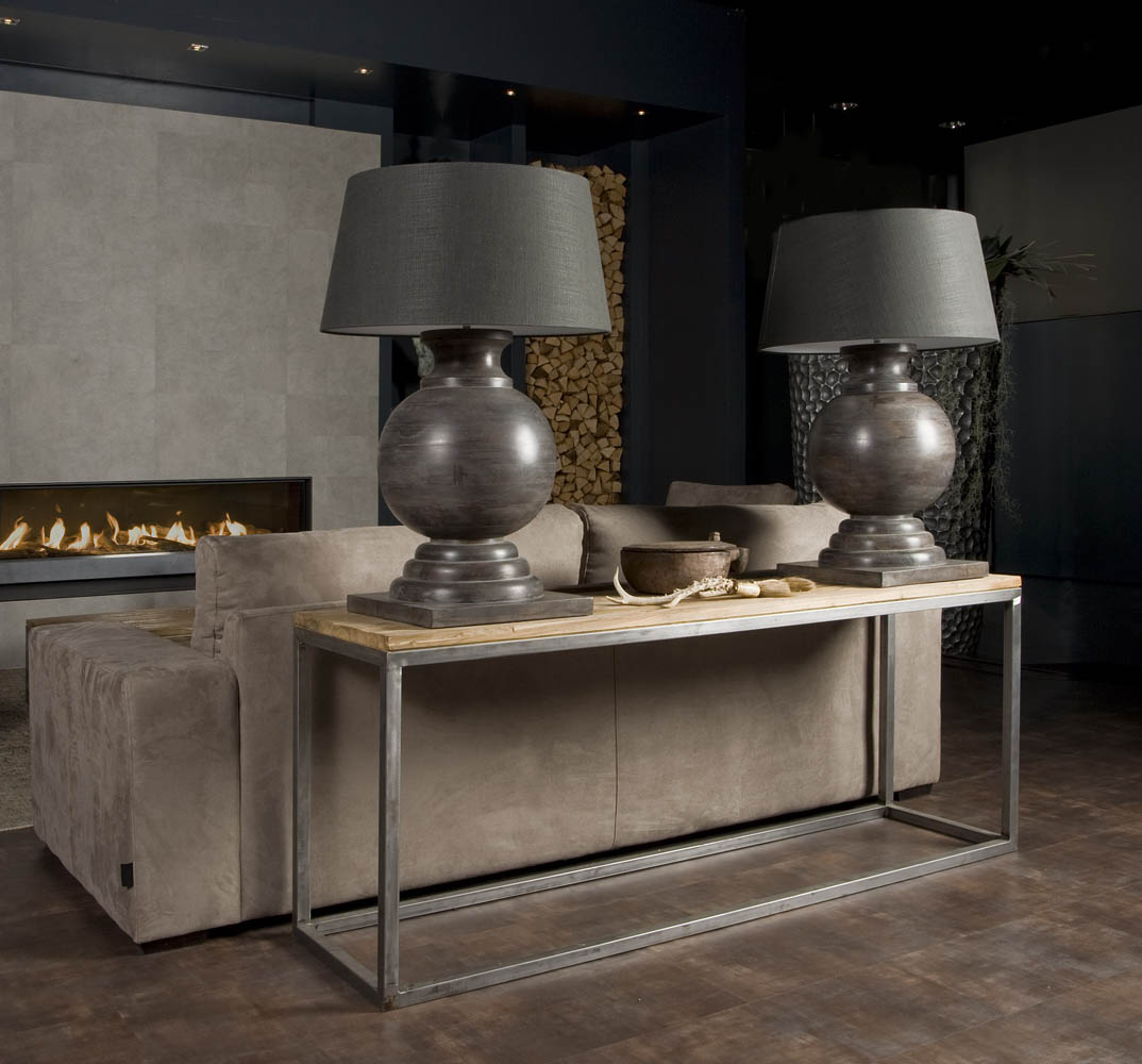 Industriële sidetable 180cm