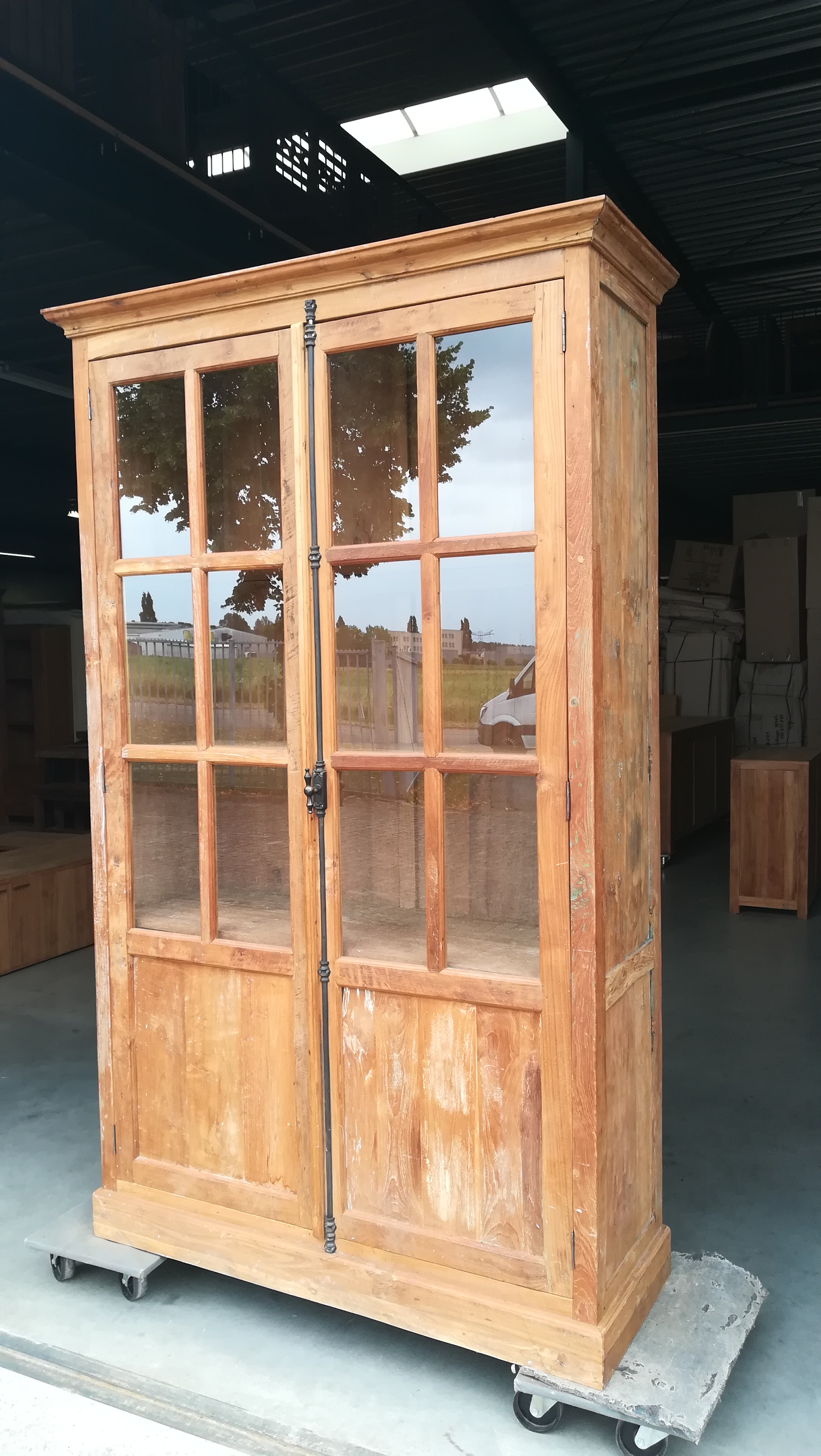 Teak buffetkast oud hout