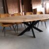 ovale eiken tafel 260cm