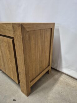 Alternative view of TV Meubel met Deuren van Gerecycled Teakhout | 200 cm Breed