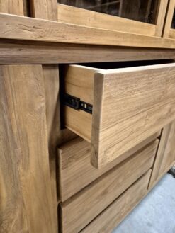 Alternative view of Buffetkast van oud teak 200 cm
