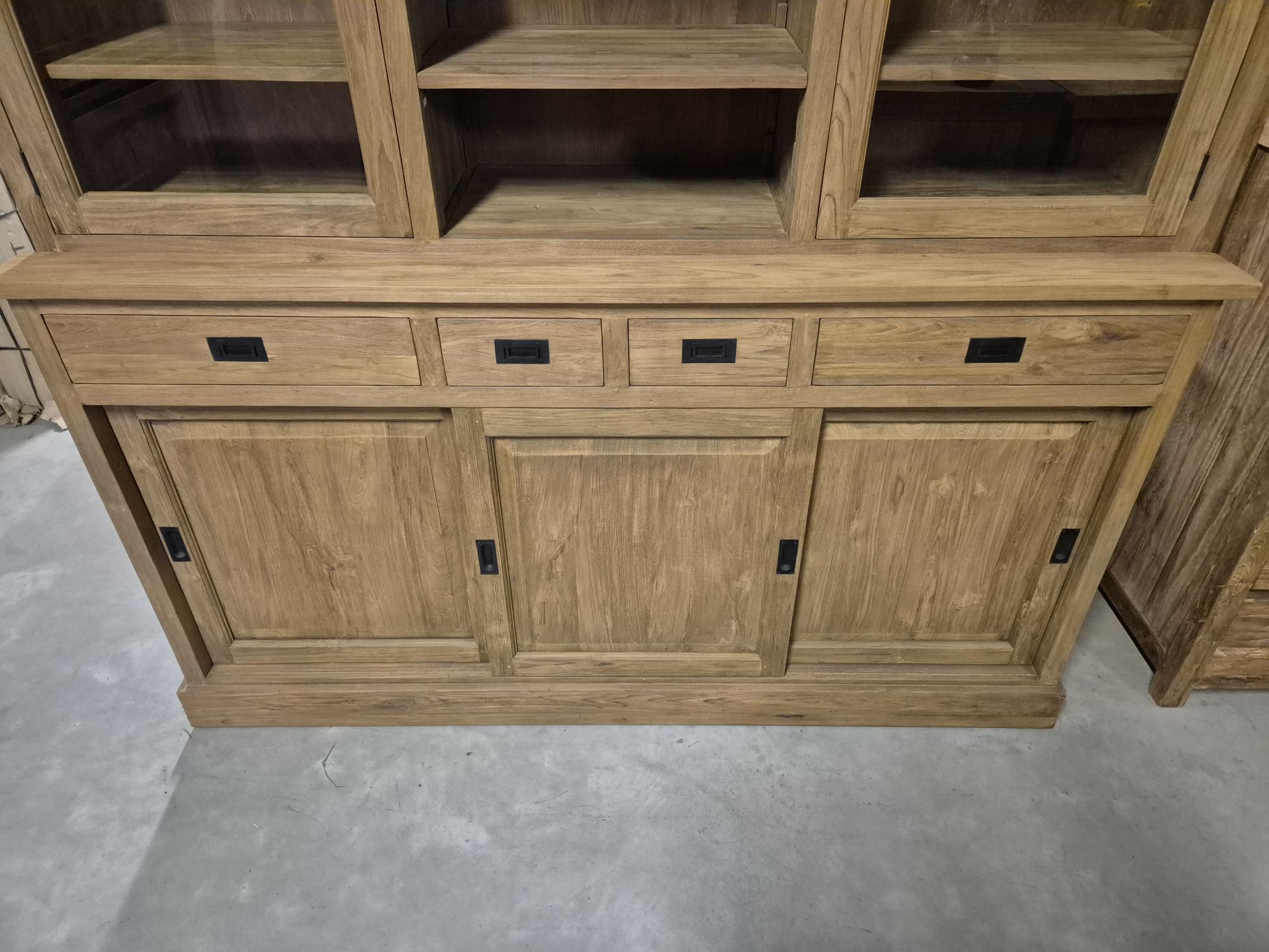 Teak buffetkast 180cm - Afbeelding 5