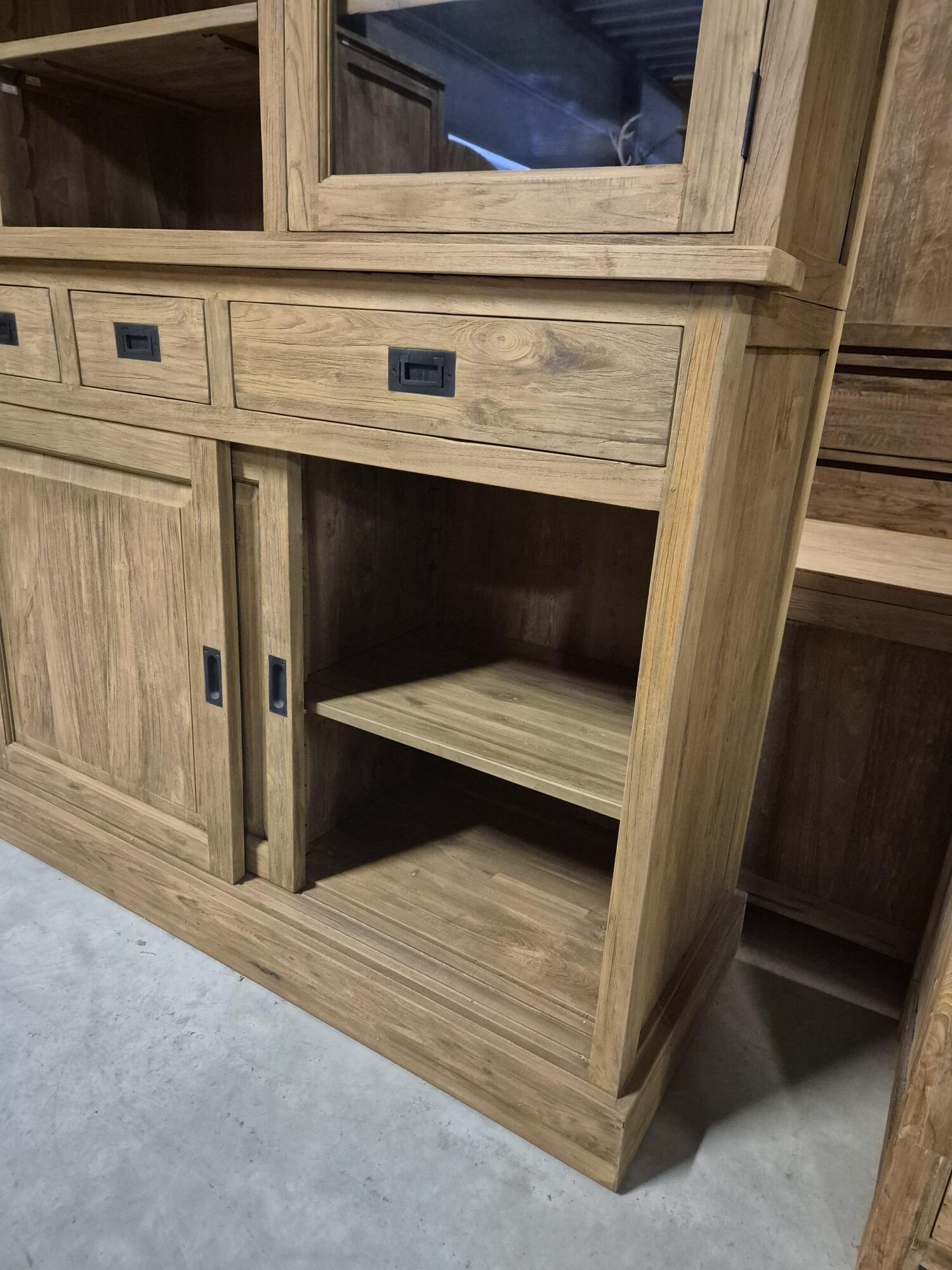 Teak buffetkast 180cm - Afbeelding 7