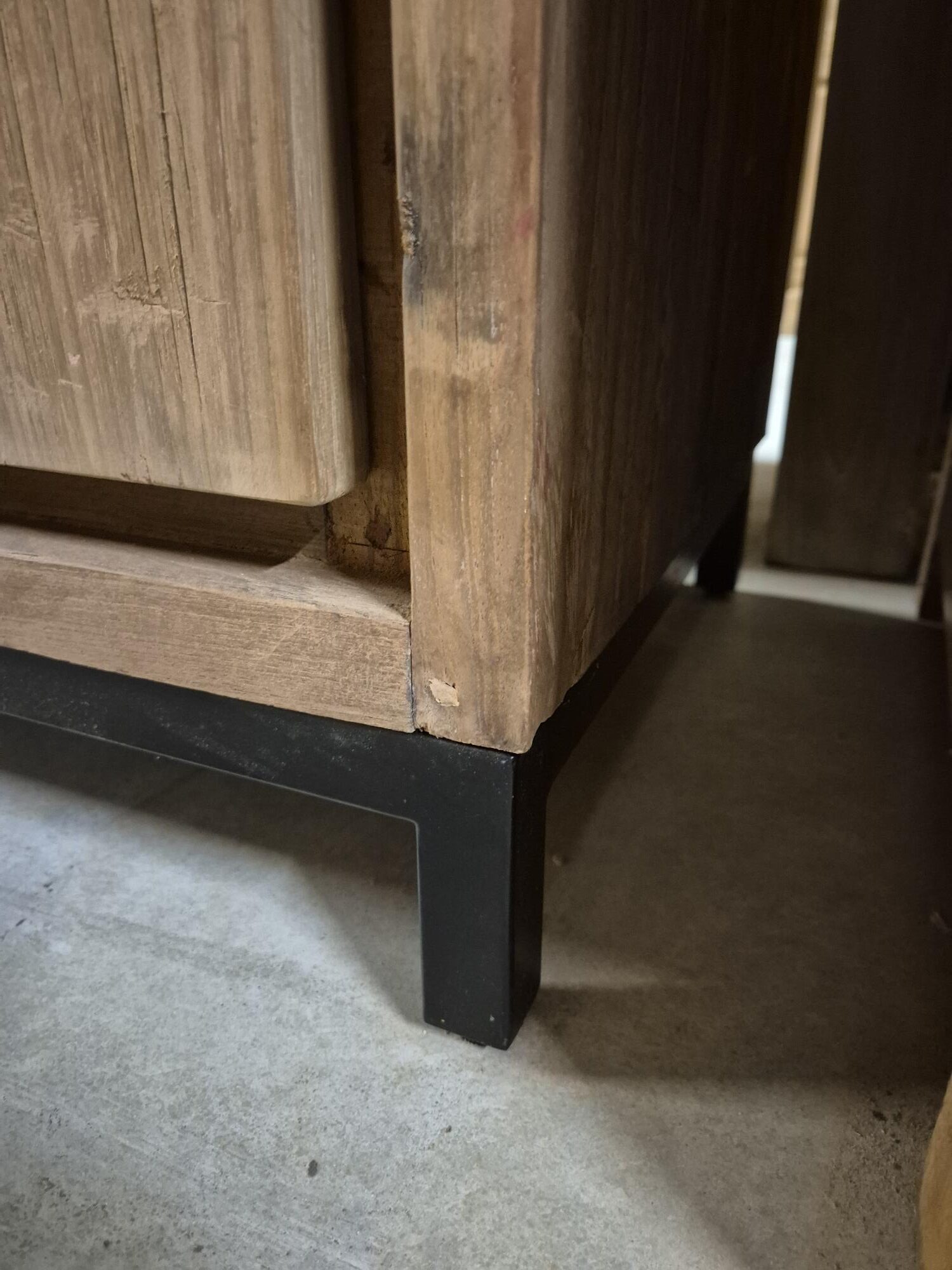 Teakhouten dressoir 220 cm - Afbeelding 5