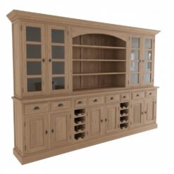 Grote buffetkast in losse delen